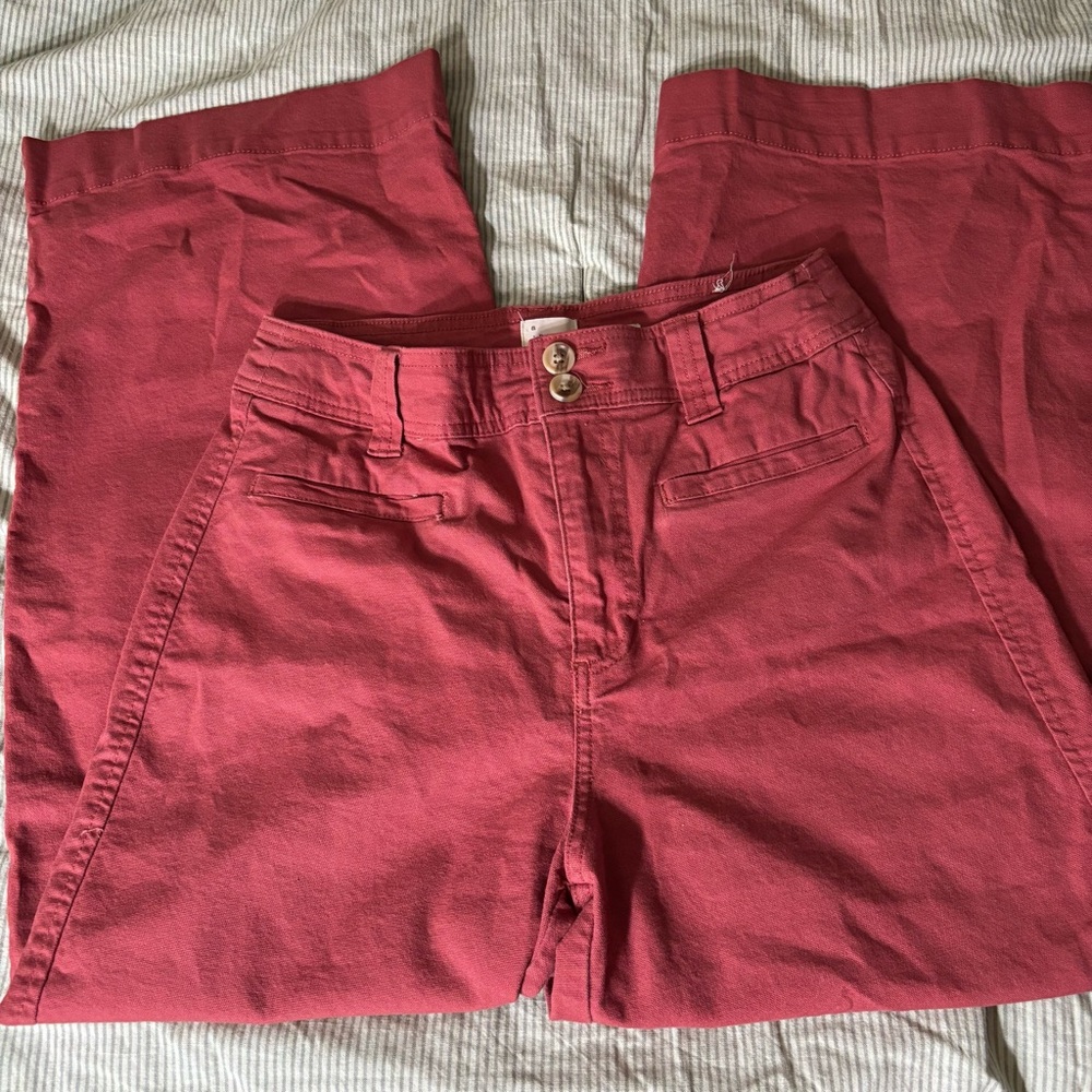 Women's Red Jeans